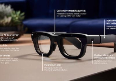 Meta lancia Orion AR, gli occhiali olografici in realtà aumentata
