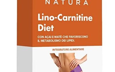 Lino-Carnitine Diet – PACCHETTO OFFERTA – 2 confezioni -20% di sconto – Metabolismo dei Grassi