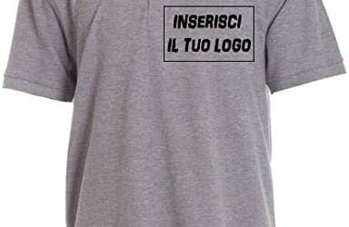 Generico Polo Uomo, 1 Pezzo, con Ricamo Personalizzato Vostra Scelta Logo Solo Caratteri Vostra Azienda. Sconti quantità. Ricamata con Vostro Logo