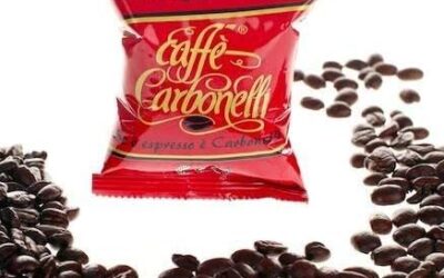 Caffè Carbonelli Capsule Miscela Forte – VEDI SCONTI QUANTITÀ – Confezione da 100 Capsule Compatibili Lavazza Espresso point®