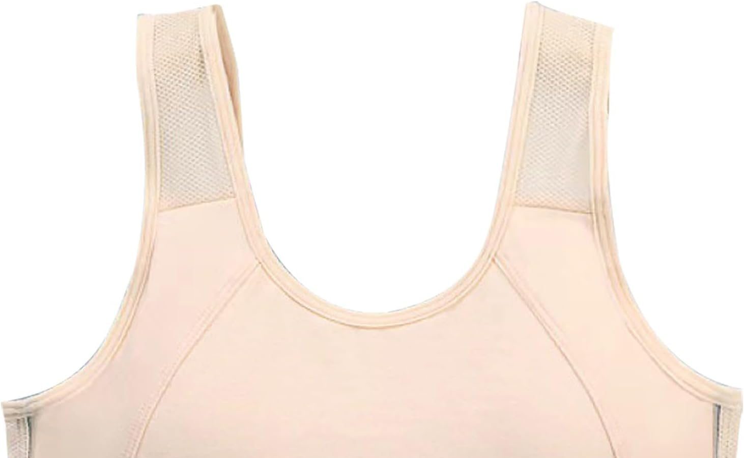 Uwdiohq Reggiseni Sportivi da Donna Senza Ferretto Senza Ferretto Supporto Senza Ferretto Reggiseni per Allenamento Yoga Reggiseno Senza Fili per Tutti I Giorni Reggiseno Adesivo 2 Pezzi