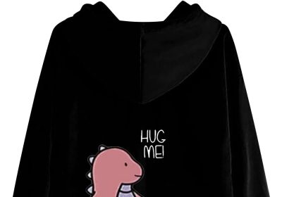 Generico Giacca Running Donna Invernale Felpe Donna Sconti Felpa con Cappuccio Allentata con Stampa Carina da Uomo e da Donna Felpa con Cappuccio e Felpa con Felpa Donna con Cappuccio Plain