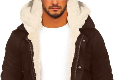 Generico Giacca Uomo Jacket in Ecopelle Giubbotto Anti Caldo Casual Multitasche Vintage da Moto Giacca Ecopelle Uomo Giubbotto Pelle Uomo Nero S/M L Xl 2Xl 3Xl 4Xl 5Xl