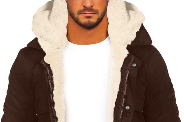 Generico Giacca Uomo Jacket in Ecopelle Giubbotto Anti Caldo Casual Multitasche Vintage da Moto Giacca Ecopelle Uomo Giubbotto Pelle Uomo Nero S/M L Xl 2Xl 3Xl 4Xl 5Xl