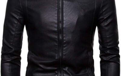 Generico Uomo Giacca In Ecopelle Giubbotto Vintage Moto In PU Parka Con Zip Anti Cappotto Manica Lunga Finta Pelle Biker Giacca Giacca Ecopelle Uomo Giacca In Pelle Uomo Marrone Regalo per uomini