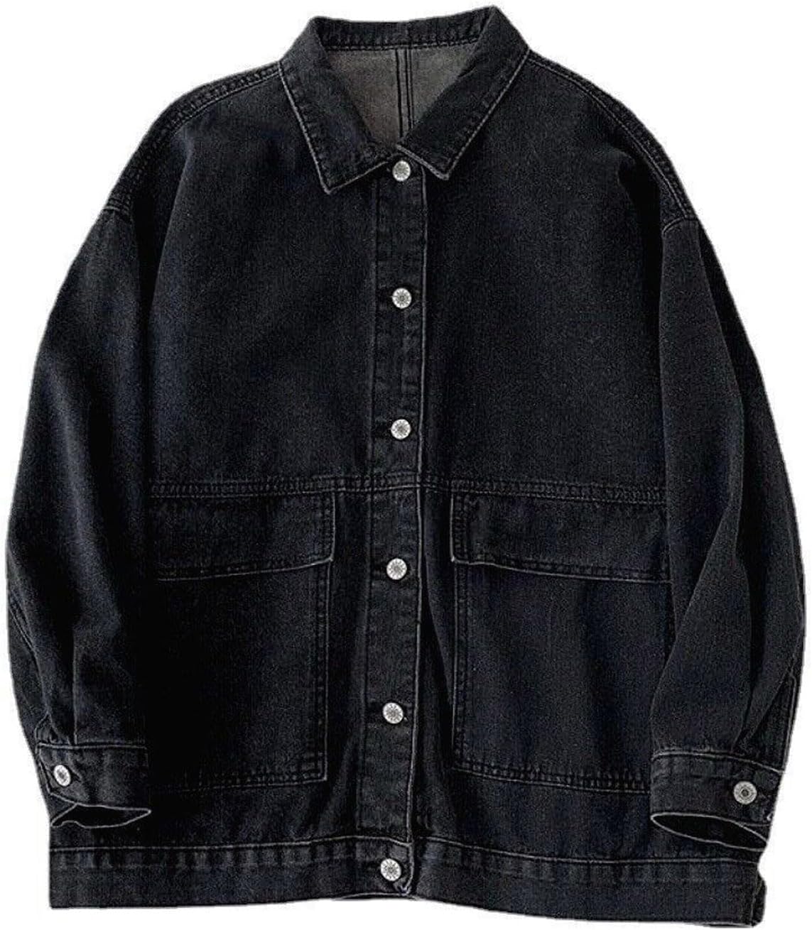 Uwdiohq Giacca Da Lavoro Da Donna Giacca Di Jeans Giacca Ampia Da Donna A Maniche Lunghe Con Cappotto Retrò Maglione In Cotone Giubbotto Donna Fucsia Giacca+Antipioggia+Donna Felpe Donna Con Gatti