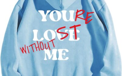 Generico Felpa Donna con Cappuccio E Zip Invernale Felpa con Cappuccio confessionale da Donna in Pile, Stampa a Lettera Semplice, Tasca Grande, Stampa con Felpe Donna Sconti Felpa Zip