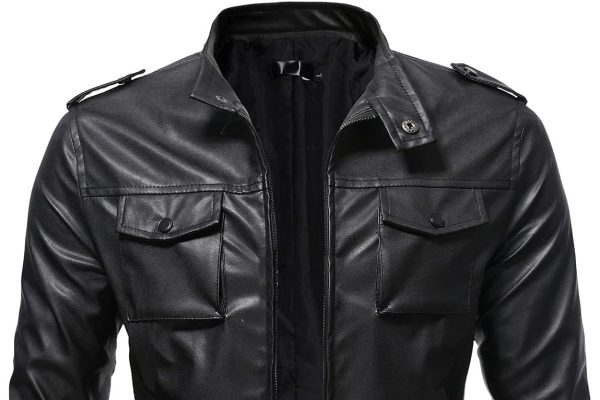 Giacca Bomber Uomo Impermeabile Biker Cerniera Giacca Pelle Giubbino Vintage Slim Fit Invernale Giacca Moto Giacca Militare Classico Giubbino Uomo Giacca Moto Pelle Rossa Uomo Adatto ai principianti