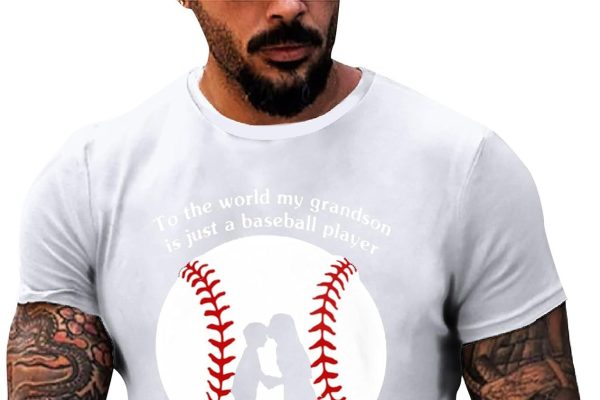 GDGTBNH Tops Uomo Manica Corta Taglia Grossa Moda T Shirt Estivo Esterno Detti Adatto T-Shirt Increspatura Freddo