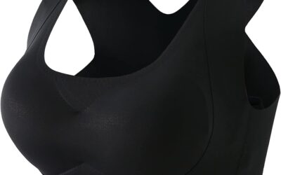 Uwdiohq Reggiseno da Donna A Compressione Sostegno per L’Esercizio Quotidiano delle Donne E Offre Supporto per La Schiena Reggiseni Imbottiti per Bambine Reggiseno Top Cotone Intimo Donna Sensuale