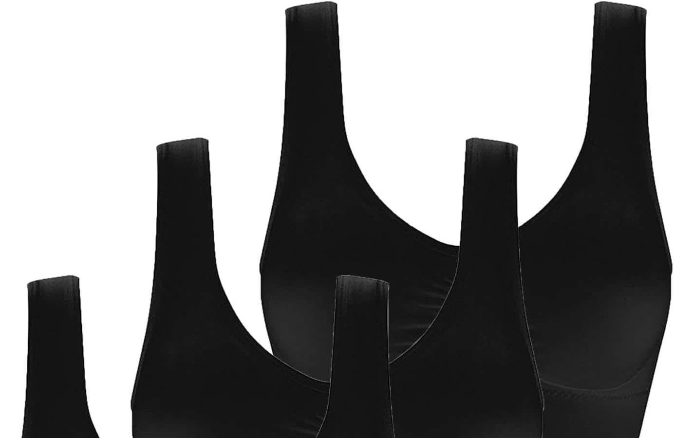 Uwdiohq Reggiseno Plus Reggiseno Ultra Sottile Coppa Piena Top Reggiseno Sportivo da Donna di Colore Grande Camicetta da Donna Reggiseno Cotone Ferretto Reggiseno Sportivo Donna Fucsia