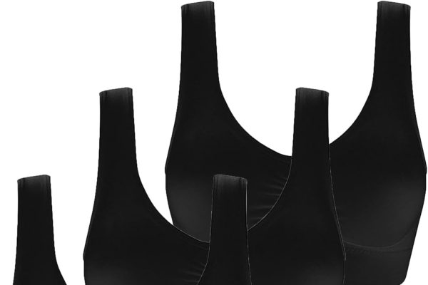 Uwdiohq Reggiseno Plus Reggiseno Ultra Sottile Coppa Piena Top Reggiseno Sportivo da Donna di Colore Grande Camicetta da Donna Reggiseno Cotone Ferretto Reggiseno Sportivo Donna Fucsia