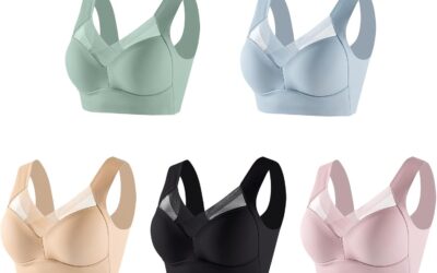 Uwdiohq Pannello Adesivo Adesivo Adesivo per Abbigliamento Reggiseno Adesivo Yoga Crop Vest Reggiseni Anti-Cedimento per La Schiena Reggiseni Materni Grigio Sportivo da Reggiseno Abiti Scollati