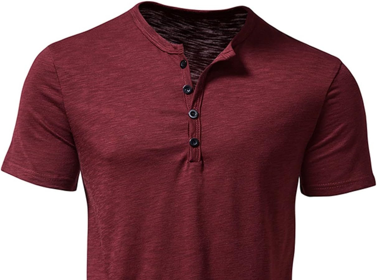 Generico T Shirt Manica Lunga Short Sleev Shirt Magliette Cotone Sconti del Giorno Canotta da Uomo A Maglia Maglia Manica Corta Uomo Regalo per Diciottenne Maschio