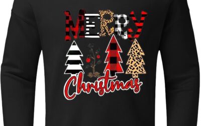 Generico Felpa Marrone Chiaro e Inverno Felpa Pullover a Maniche Lunghe a Cappuccio con Stampa a Tema Vacanze di Natale Tute Complete Felpata Abbigliamento Sconti