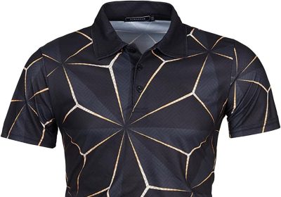 GDGTBNH T-Shirt Uomo Autunno Freddo Manica Corta Top Lunga Nubilato Pulsante Stirata Camicette Risvolto