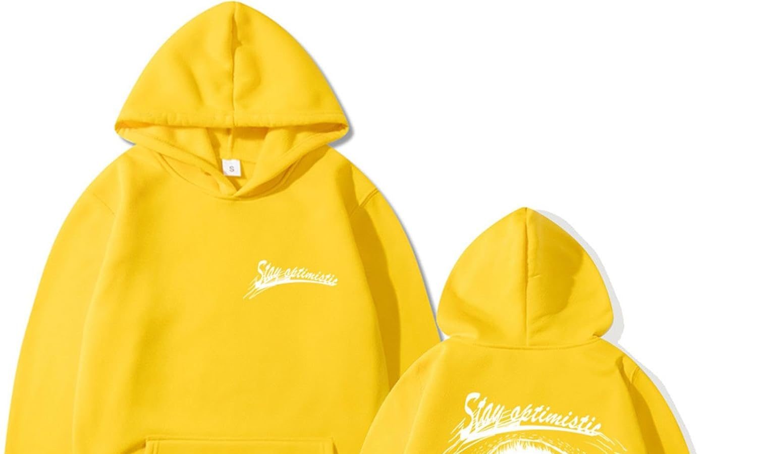 Tutte con Cappuccio grafiche da Uomo Felpe Vintage Oversize a Maniche Lunghe con Slogan e Lettera con Coulisse Streetwear Completa Invernale Felpata