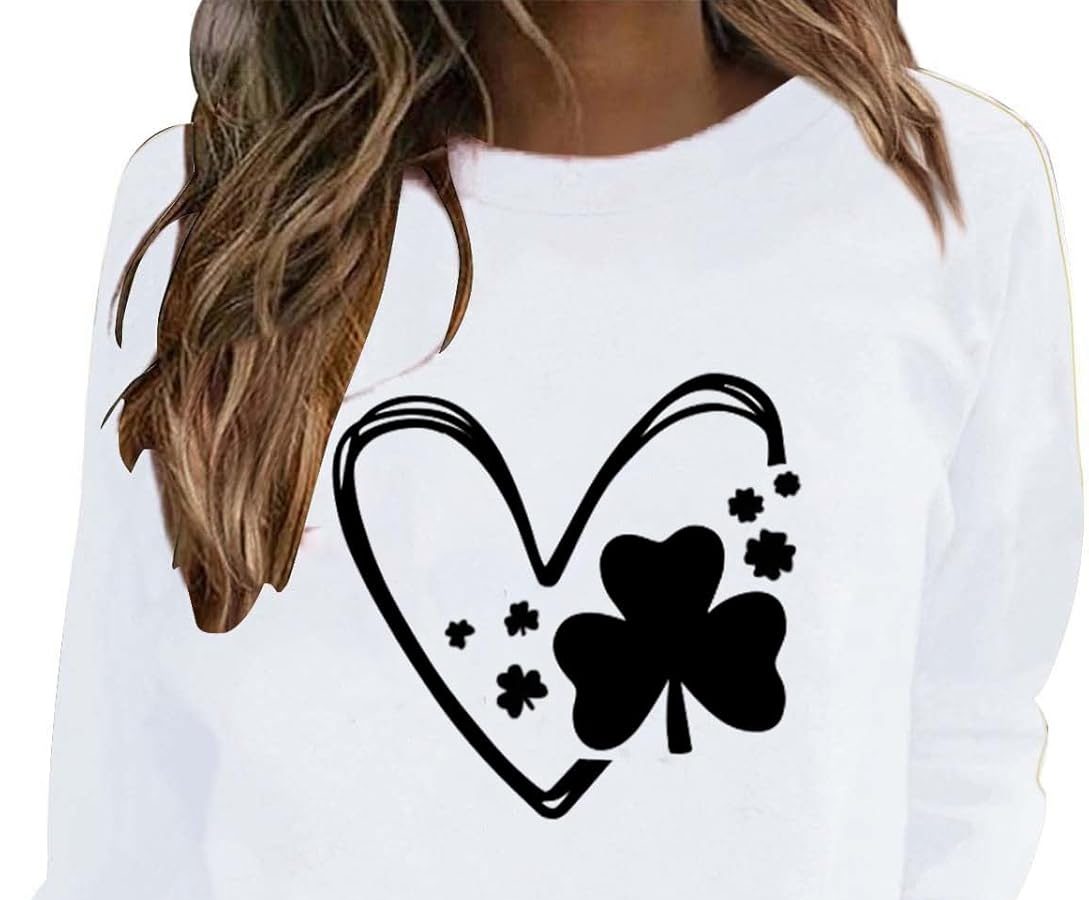 Cocila Felpa con Stampa Casual e Girocollo alla da Donna Felpa Cappuccio Orecchie Gatto