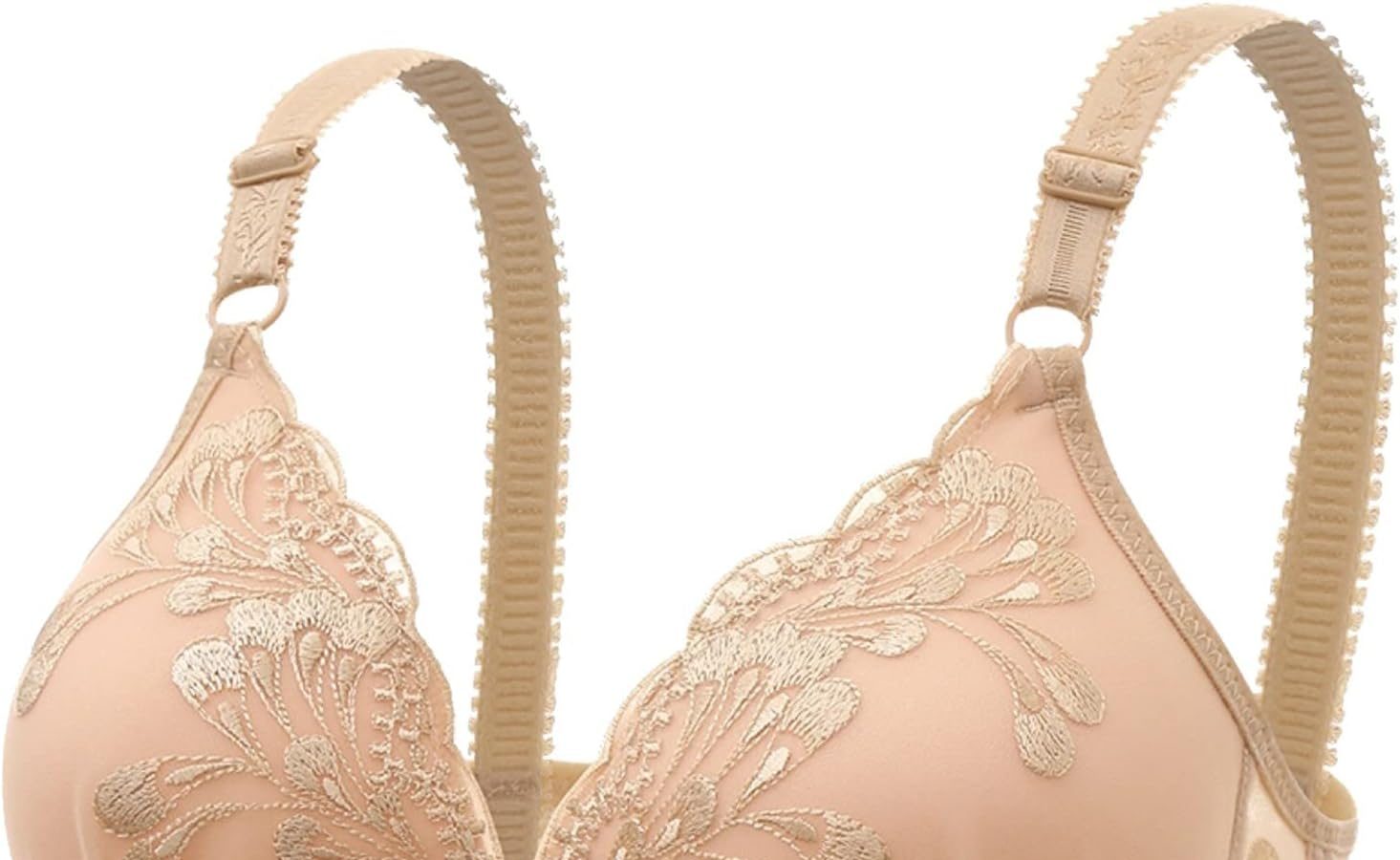 Cocila Reggiseni Basic da Donna Dimensioni Pallina Salva Reggiseno Reggiseno con Gancio Davanti Trasparente Reggiseno Top Cotone Senza Ferretto Reggiseno Post Operatorio XS