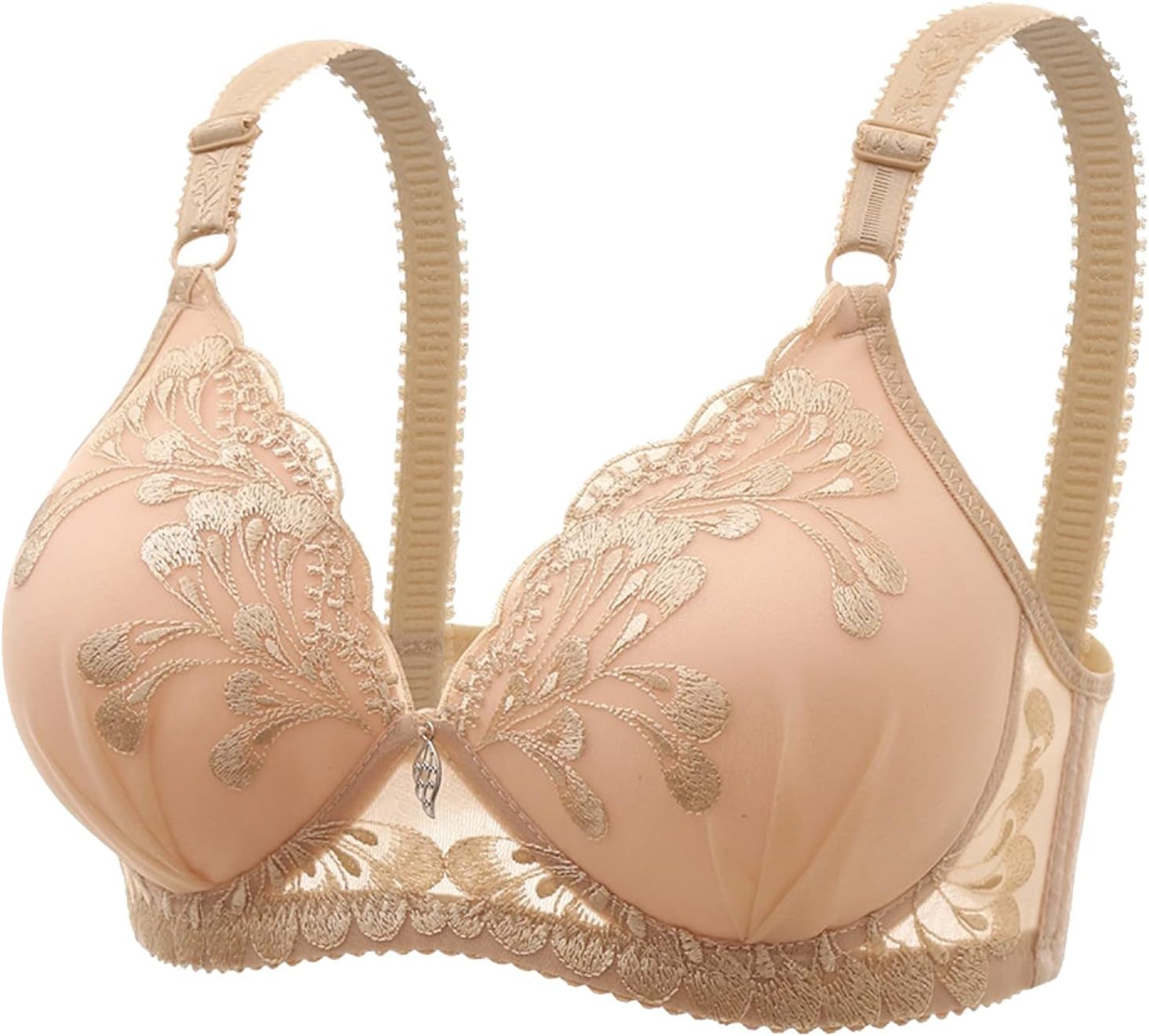 Cocila Reggiseni Basic da Donna Dimensioni Pallina Salva Reggiseno Reggiseno con Gancio Davanti Trasparente Reggiseno Top Cotone Senza Ferretto Reggiseno Post Operatorio XS