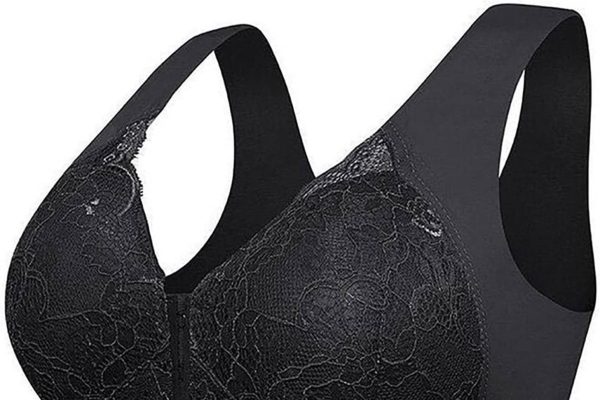 Uwdiohq Reggiseno 5D Modellante Up Senza Cuciture con Chiusura Frontale Reggiseno da Donna Morbido Reggiseno in Pizzo da Donna Reggiseno Seducente Reggiseno Imbottito Ragazza