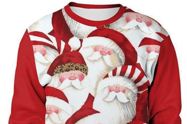 Generico Felpe visibilità Maglione Pullover da Uomo a Maniche Lunghe, Casual, con Stampa 3D, Tasca con Coulisse e Cappuccio Felpa Cotone Sconti Felpe (Red, XL)