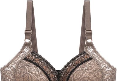 Uwdiohq Reggiseno Comodo da Donna Anti Cedimento, Sottile, Sexy, di Media E Vecchiaia, Senza Anelli in Acciaio Offerta Reggiseni Reggiseno con Fascia Intimo Post Operatorio Senza Cuciture