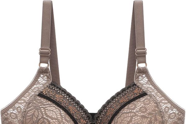 Uwdiohq Reggiseno Comodo da Donna Anti Cedimento, Sottile, Sexy, di Media E Vecchiaia, Senza Anelli in Acciaio Offerta Reggiseni Reggiseno con Fascia Intimo Post Operatorio Senza Cuciture