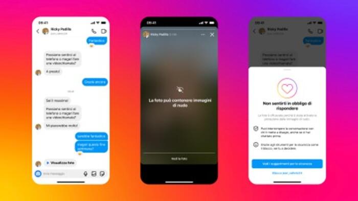 Proteggiti dal sextortion: scopri la nuova funzione per sfocare le immagini nude su Instagram