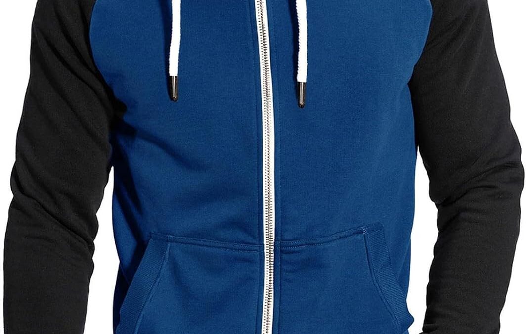 JMEDIC Maglione con Cappuccio Abbinato a Colori Sportivi Casual da Coppia Felpa Sconto Maglione Consegna Natale Felpa Inverno Pelliccia