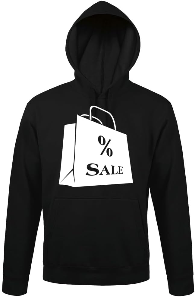 shirt84 Vendita sconto borsa uomo con cappuccio, Nero , XL