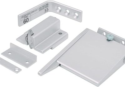 ZEROplus CE – Selettore per porte antincendio e coordinatore, con chiusura a sconti standard, montaggio superficiale, per porte doppie, Z304 (braccio da 152 mm, acciaio inox satinato)