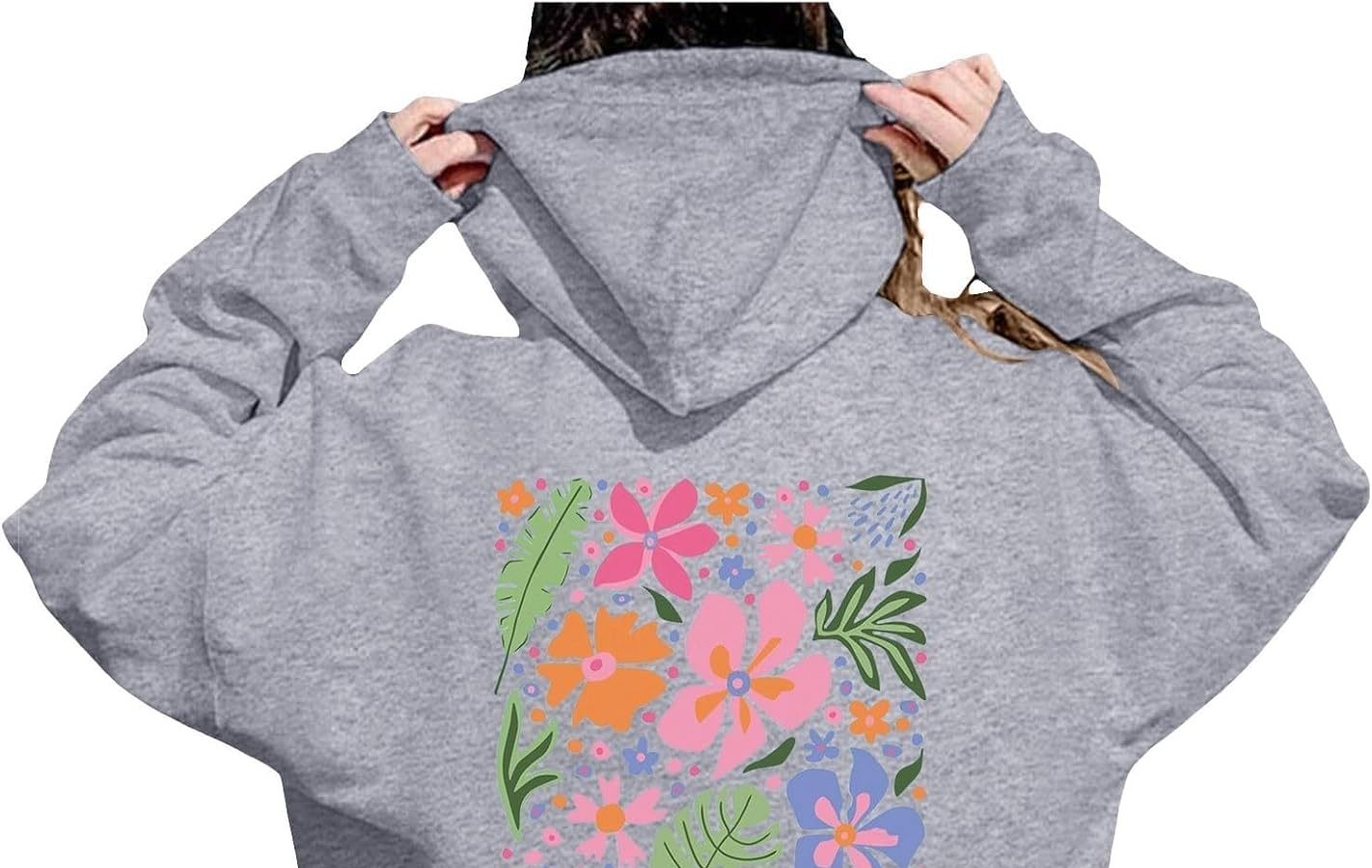 Yekdmxop Felpa con Cappuccio Donna Classico Felpe Oversize Donna Curvy Streetwear con Tasche Felpa Sportiva Donna Personalizzate Hoodie Taglie Forti Pullover Scontate Felpe Donna Firmate