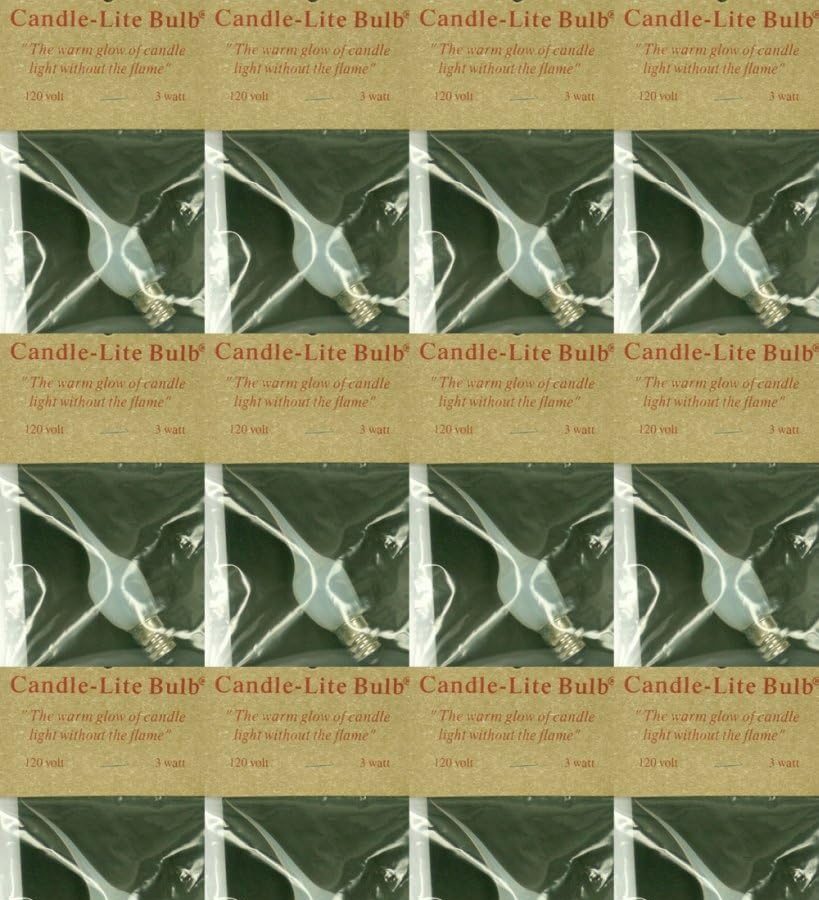 Lampadina candle-like… Save $ sconto della scatola da 12. Softer Glow, 3 Watt Large silicone Tuffato lampadine. Exclusive Home interior Accessories