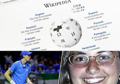 Da Sinner a Claps, le voci più lette su Wikipedia: la classifica italiana 2024