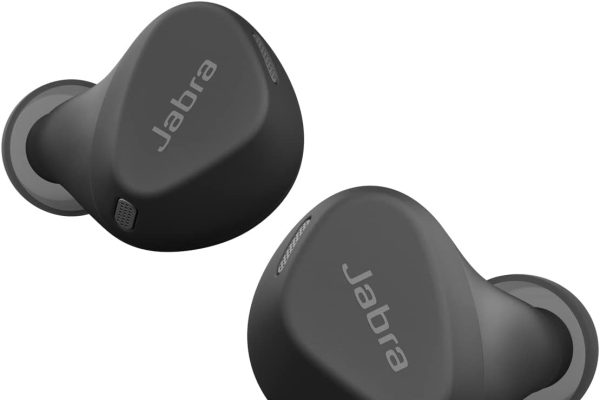 Jabra Elite 4 Active Auricolari Bluetooth In-Ear, Auricolari Wireless Con Secure Sport Fit, 4 Microfoni Integrati, Cancellazione Attiva Del Rumore E Tecnologia Hearthrough Regolabile, Nero