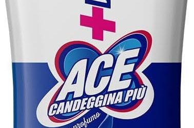 ACE Candeggina Più Denso Squeeze Fresco Profumo, Flacone da 1 litro