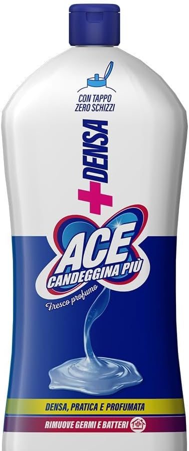 ACE Candeggina Più Denso Squeeze Fresco Profumo, Flacone da 1 litro