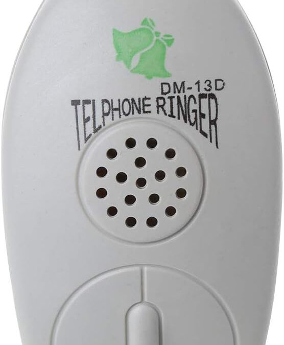 ruiruiNIE Suoneria Telefono Fisso con Amplificatore Suoneria Extra Forte per Il Vecchio Elder Beige