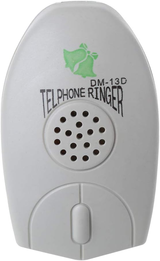 ruiruiNIE Suoneria Telefono Fisso con Amplificatore Suoneria Extra Forte per Il Vecchio Elder Beige