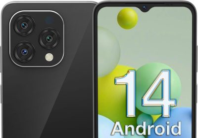 DOOGEE N55 Smartphone Android 14, 9(4+5) GB + 128GB, 1TB TF Octa Core, Smartphone 6.56″ HD+ 90Hz, 5150mAh Batteria 13+8MP Fotocamera Telefono, Face ID/OTG/GPS/Widevine L1 Telefono Cellulare Nero