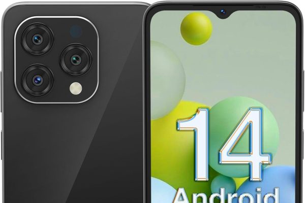 DOOGEE N55 Smartphone Android 14, 9(4+5) GB + 128GB, 1TB TF Octa Core, Smartphone 6.56″ HD+ 90Hz, 5150mAh Batteria 13+8MP Fotocamera Telefono, Face ID/OTG/GPS/Widevine L1 Telefono Cellulare Nero