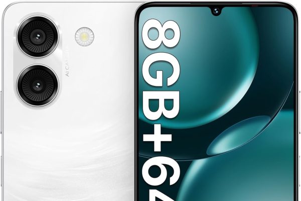 UMIDIGI G9A Smartphone, Android 14 Go Telefono Cellulare, 8GB+64GB/1TB Telefono, 6.75 Pollici HD Display, 4G Dual SIM Telefoni, Octa-Core/13MP+8MP Fotocamera/Batteria 5000mAh/Face ID/GPS/OTG – Bianco