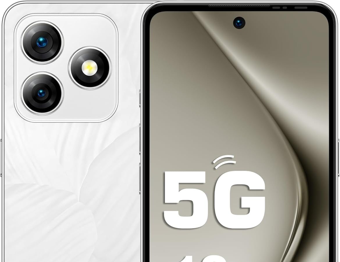 Ulefone Note 18 Ultra 5G Smartphone, Cellulare Fotocamera 50MP+50MP+32MP, 12GB+256GB/SD-2TB Cellulari 6,78 Pollici FHD+, 5450mAh/18W, doppia SIM Android 13 Telefono 5G Wi-Fi/ BT5,1/OTG/GPS/NFC, Bianco