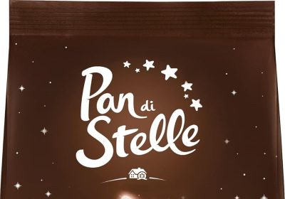 Pan di Stelle Biscotti Frollini con Cacao, Cioccolato e Latte Fresco Italiano, Colazione Ricca di Gusto, 350 g