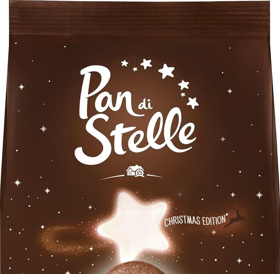 Pan di Stelle Biscotti Frollini con Cacao, Cioccolato e Latte Fresco Italiano, Colazione Ricca di Gusto, 350 g