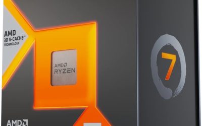 AMD Processore Ryzen 7 7800X3D, Tecnologia 3D VCache, 8 Core/16 Thread senza Limiti, Architettura Zen 4, 104 M di Cache, 120 W di TDP, AMD Socket 5, DDR5 e PCIe 5.0