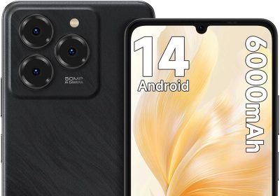 Ulefone Note 20 Pro Smartphone Android 14(2024), Octa-Core, 8GB + 256GB, 6.75″ HD+/90Hz, Batteria 6000mAh/18W, 4G Telefono Cellulare 50MP, Cellulari Dual SIM/Fingerprint/Face ID/OTG/2 anni di garanzia