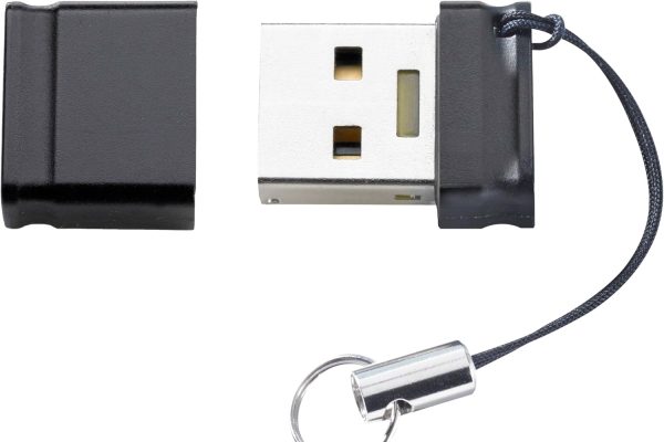 Intenso Slim Line – 8 GB Chiavetta USB 3.2 Gen 1×1 – Memoria USB portatile – velocità ottima fino a 100 MB/sec., nero