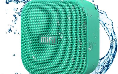 MIFA Altoparlante Mini Portatile Bluetooth 4.2 Tecnologia DSP, IP56 Impermeabile, Scheda Micro SD, Cavo Audio 3,5 mm e Microfono Incorporato per iPhone, iPad, Samsung, Huawei, Honor, Verde